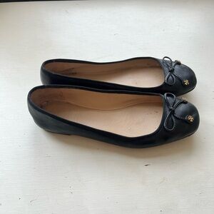 Tory Burch Laila Driver Nappa Leather ballet flats in black